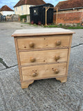 Antique Edwardian Pine Chest of Drawers