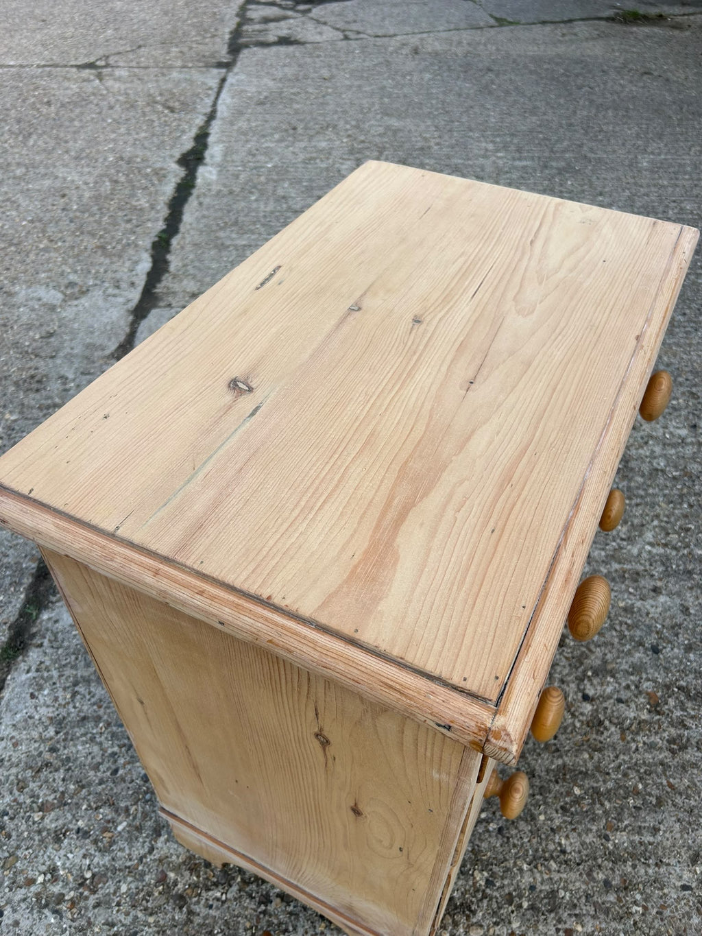 Antique Edwardian Pine Chest of Drawers